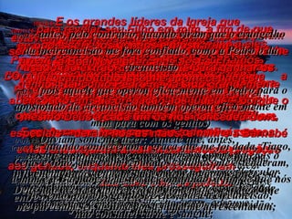 (bv)1:15- Foi então que algo aconteceu!  Porque, antes mesmo de eu nascer,  Deus me escolhera para ser dele, chamando-me  – quanta graça e bondade! –  (ra)1:15- Quando, porém, ao que me separou antes de eu  nascer e me chamou pela sua graça, aprouve (bv)1:17- não fui a Jerusalém para trocar  idéias com aqueles que eram apóstolos antes de mim.  Não, mas fui embora para os desertos da Arábia, e depois voltei à cidade de Damasco. (ra)1:17- nem subi a Jerusalém para os que já eram apóstolos antes de mim, mas parti para as regiões da Arábia e voltei, outra vez, para Damasco. (bv)1:18- Não foi senão três anos mais tarde que, finalmente, fui até Jerusalém, para uma visita a Pedro, permanecendo lá com ele durante quinze dias. (ra)1:18- Decorridos três anos, então, subi a Jerusalém para avistar-me com Cefas e permaneci com ele quinze dias; (bv)1:19- E dos outros Apóstolos, o único com quem me encontrei naquela vez foi Tiago, irmão de nosso Senhor. (ra)1:19- e não vi outro dos apóstolos, senão Tiago,  o irmão do Senhor. (bv)1:20- (Ouçam o que estou dizendo, pois lhes  falo isso na própria presença de Deus. Foi exatamente isso que aconteceu  – não estou mentindo a vocês.) (ra)1:20- Ora, acerca do que vos escrevo, eis que diante  de Deus testifico que não minto. (bv)1:21e22- Então, depois desta visita, fui para a Síria e a Cilicia. Entretanto, os cristãos da Judéia nem ao menos sabiam ainda como eu era. (ra)1:21- Depois, fui para as regiões da Síria e da Cilícia. (ra)1:22- E não era conhecido de vista das igrejas da Judéia, que estavam em Cristo. (bv)1:23- Tudo quanto sabiam era o que o povo  andava dizendo, isto é: “ O nosso antigo inimigo agora está pregando  a própria fé que ele tentou destruir”. (bv)1:24- E davam glória a Deus por minha causa. (ra)1:23- Ouviam somente dizer: Aquele que, antes,  nos perseguia, agora, prega a fé que, outrora,  procurava destruir. (ra)1:24- E glorificavam a Deus a meu respeito. (bv)2:1- Então, depois de quatorze anos voltei  a Jerusalém, desta vez com Barnabé;  e Tito também foi junto. (ra)2:1- Catorze anos depois, subi outra vez a Jerusalém com Barnabé, levando também a Tito. (bv)2:2- Fui até lá devido a ordens expressas de Deus, para falar com os irmãos a respeito da mensagem que eu estava pregando aos gentios. Falei particularmente aos líderes da igreja, para que todos eles entendessem claramente aquilo que eu tinha estado ensinando e concordassem, conforme eu esperava, que eu estava certo. (ra)2:2- Subi em obediência a uma revelação; e lhes expus o evangelho que prego entre os gentios, mas em particular aos que pareciam de maior influência, para, de algum modo, não correr ou ter corrido em vão. (bv)2:3- E eles concordaram mesmo;  nem ao menos exigiram que Tito, meu companheiro, se circuncidasse, embora ele fosse gentio. (ra)2:3- Contudo, nem mesmo Tito, que estava comigo, sendo grego, foi constrangido a circuncidar-se. (bv)2:4- Nem mesmo essa questão teria surgido, a não ser por alguns que se diziam “cristãos” – na realidade, falsos cristãos – e que foram lá para nos espionar e ver que espécie de liberdade gozávamos em Cristo Jesus, quanto a obedecermos ou não às leis judaicas.  E procuravam fazer com que todos ficássemos atados às suas leis, como escravos na prisão. (ra)2:4- E isto por causa dos falsos irmãos que se entremeteram com o fim de espreitar a nossa liberdade que temos em Cristo Jesus e reduzir-nos à escravidão; (bv)2:5- Entretanto, não prestamos atenção a eles nem por um momento, pois não queríamos confundir vocês e levá-los a pensar que uma pessoa pode obter a salvação fazendo-se circuncidar e obedecendo às leis judaicas. (ra)2:5- aos quais nem ainda por uma hora nos  submetemos, para que a verdade do evangelho permanecesse entre vós. (bv)2:6- E os grandes líderes da Igreja que  estavam presentes lá nada tiveram  a acrescentar àquilo que eu pregava.  (Aliás, o fato de serem eles grandes líderes  não fez diferença nenhuma para mim,  pois todos somos iguais diante de Deus). (ra)2:6- E, quanto àqueles que pareciam ser de maior influência (quais tenham sido, outrora, não me interessa; Deus não aceita a aparência do homem), esses, digo, que me pareciam ser alguma coisa nada me acrescentaram; (bv)2:7a9- E quando Pedro, Tiago e João, que pareciam ser as colunas da Igreja, viram como Deus tinha me usado tão extraordinariamente para ganhar os gentios, tal como Pedro havia sido grandemente abençoado em sua pregação aos judeus – porque o mesmo Deus a cada um de nós concedeu dons especiais – deram-nos as mãos, a mim e a Barnabé e nos encorajaram a continuar a nossa pregação aos gentios, enquanto eles prosseguiriam  sua obra com os judeus. (bv) 1:16- para revelar seu Filho em mim, a fim de que  eu pudesse ir aos gentios e mostrar-lhes  a Boa Nova acerca de Jesus.  Quando tudo isso me aconteceu,  não fui discuti-lo com nenhuma outra pessoa;  (ra) 1:16- revelar seu Filho em mim, para que eu o pregasse entre os gentios, sem detença,  não consultei carne e sangue, (ra)2:7-  antes,  pelo contrário, quando viram que o evangelho da incircuncisão me fora confiado, como a Pedro o da circuncisão (ra)2:8-  (pois aquele que operou eficazmente em Pedro para o apostolado da circuncisão também operou eficazmente em mim para com os gentios) (ra)2:9-  e, quando conheceram a graça que me foi dada, Tiago, Cefas e João, que eram reputados colunas, me estenderam, a mim e a Barnabé, a destra de comunhão, a fim de que nós fôssemos para os gentios, e eles, para a circuncisão; 