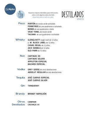 Carta Big Ben Huanchcao