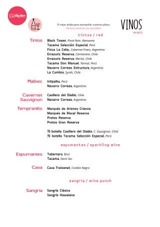 Carta Big Ben Huanchcao