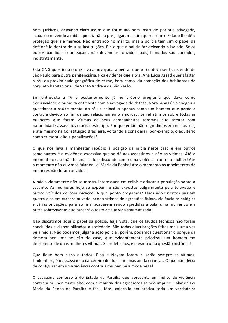 Exemplo De Carta Aberta