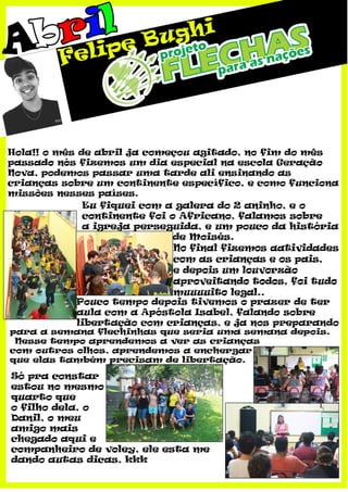Carta Missionaria Abril Felipe Bughi
