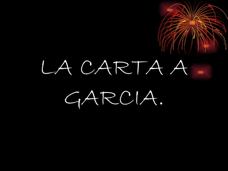 Carta a garcia
