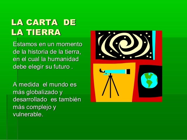Carta a la tierra![1]