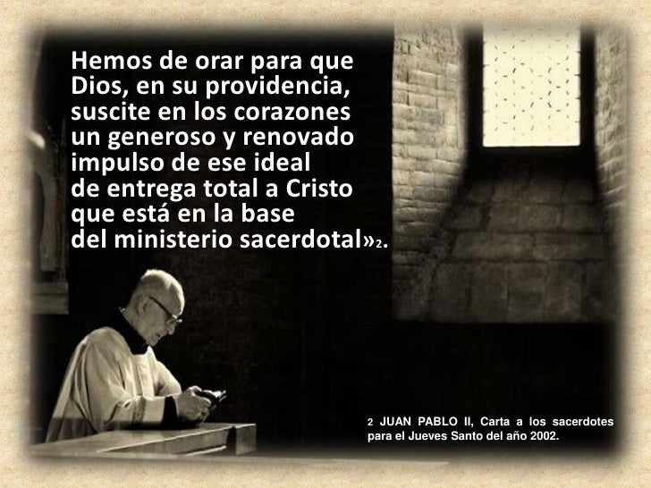 Carta a los sacerdotes