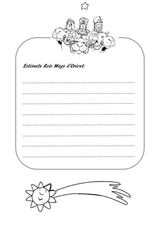 Estimats Reis Mags d’Orient:
 