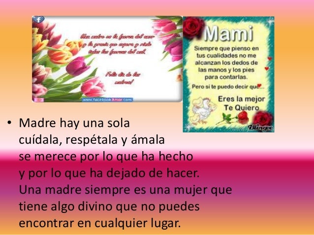 Carta a mi madre