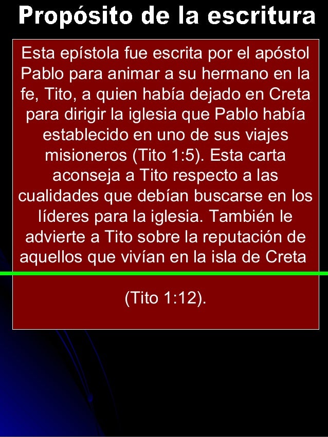 Carta a tito
