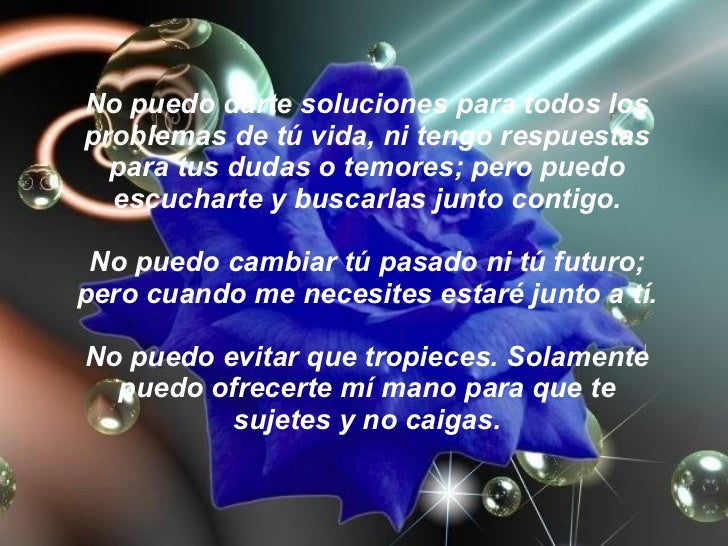 Carta A Un Amigo