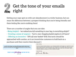 How to send great cart abandonment emails Slide 16