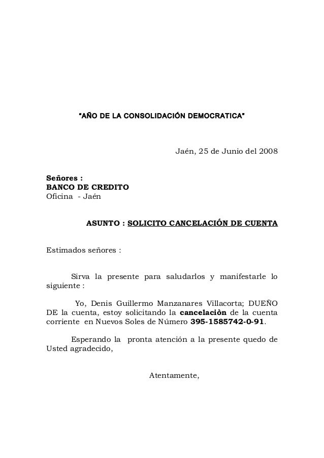 Carta De Cancelacion Y Devolucion De Dinero - About Quotes e