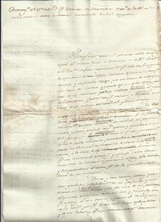 Carta (borrador) de casaus a cornide mayo 1802 anverso