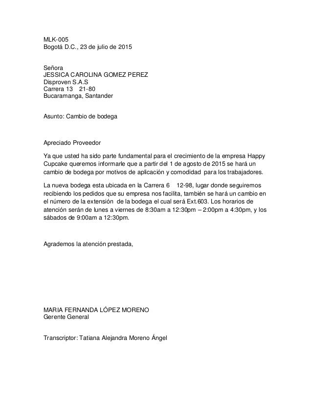 Carta circular Carta circular