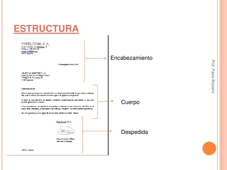 Carta comercial