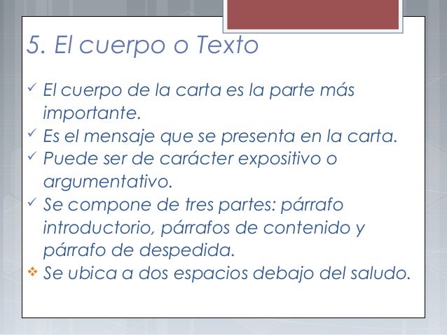 Carta comercial.