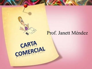 Prof. Janett Méndez
 