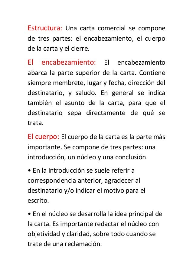 Carta comercial