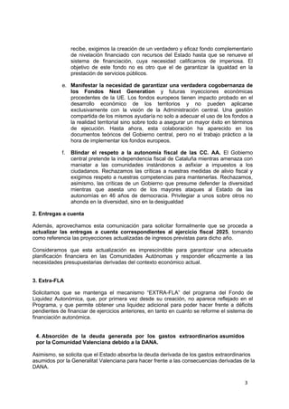 3
recibe, exigimos la creación de un verdadero y eficaz fondo complementario
de nivelación financiado con recursos del Est...