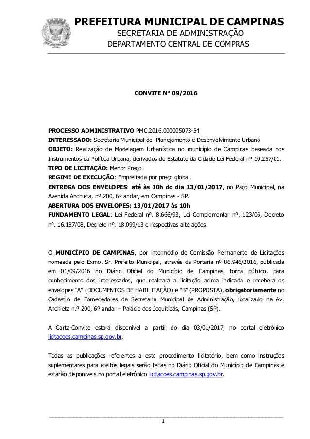 Carta De Apresentação De Empresa Para Licitação