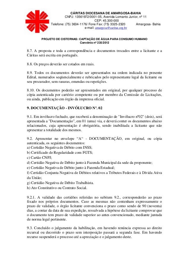 Carta convite veiculos