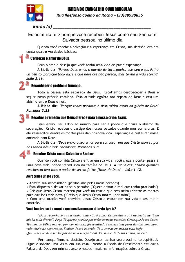 CARTA A MEMBROS