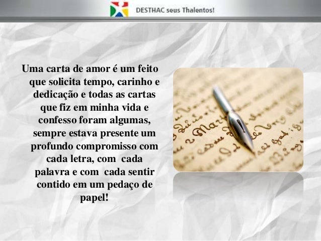 Carta de Amor Carta de Amor