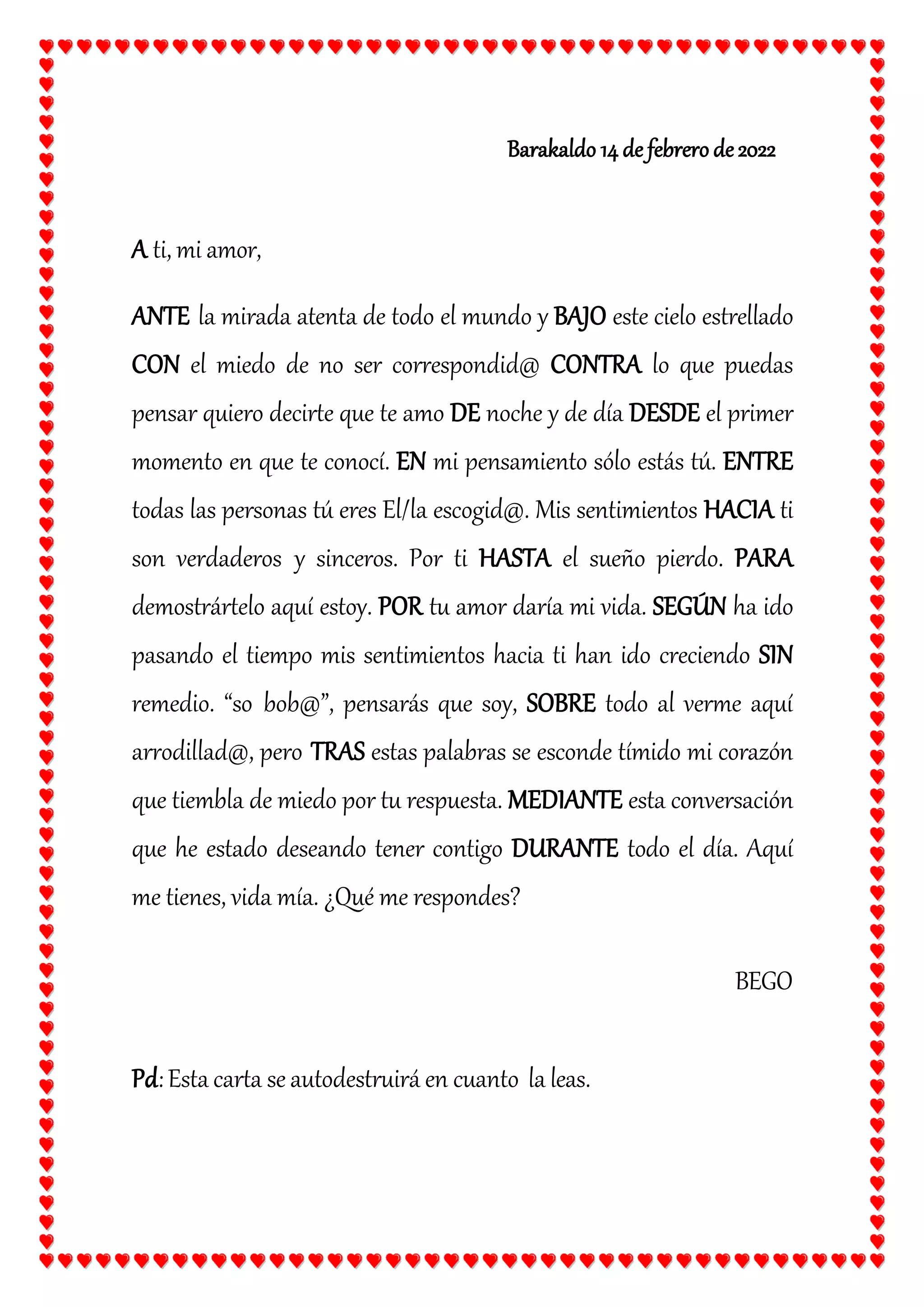CARTA DE AMOR CON PREPOCICIONES PDF carta-de-amor-con-prepociciones-pdf