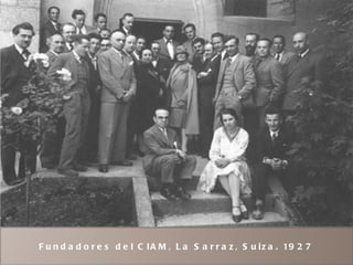 Fundadores del CIAM, La Sarraz, Suiza. 1927 