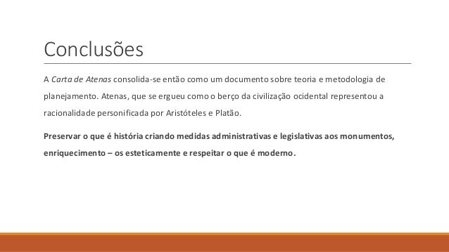 Carta de atenas