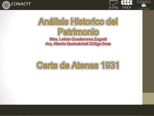 Carta de atenas
