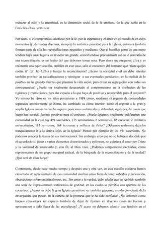 Carta De Bxvi A Los Obispos