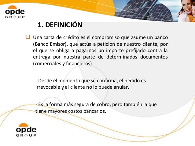 Carta de credito