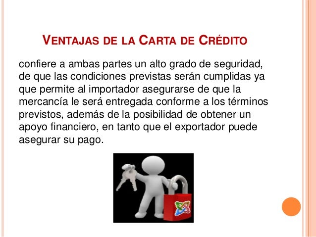 Carta de credito 1
