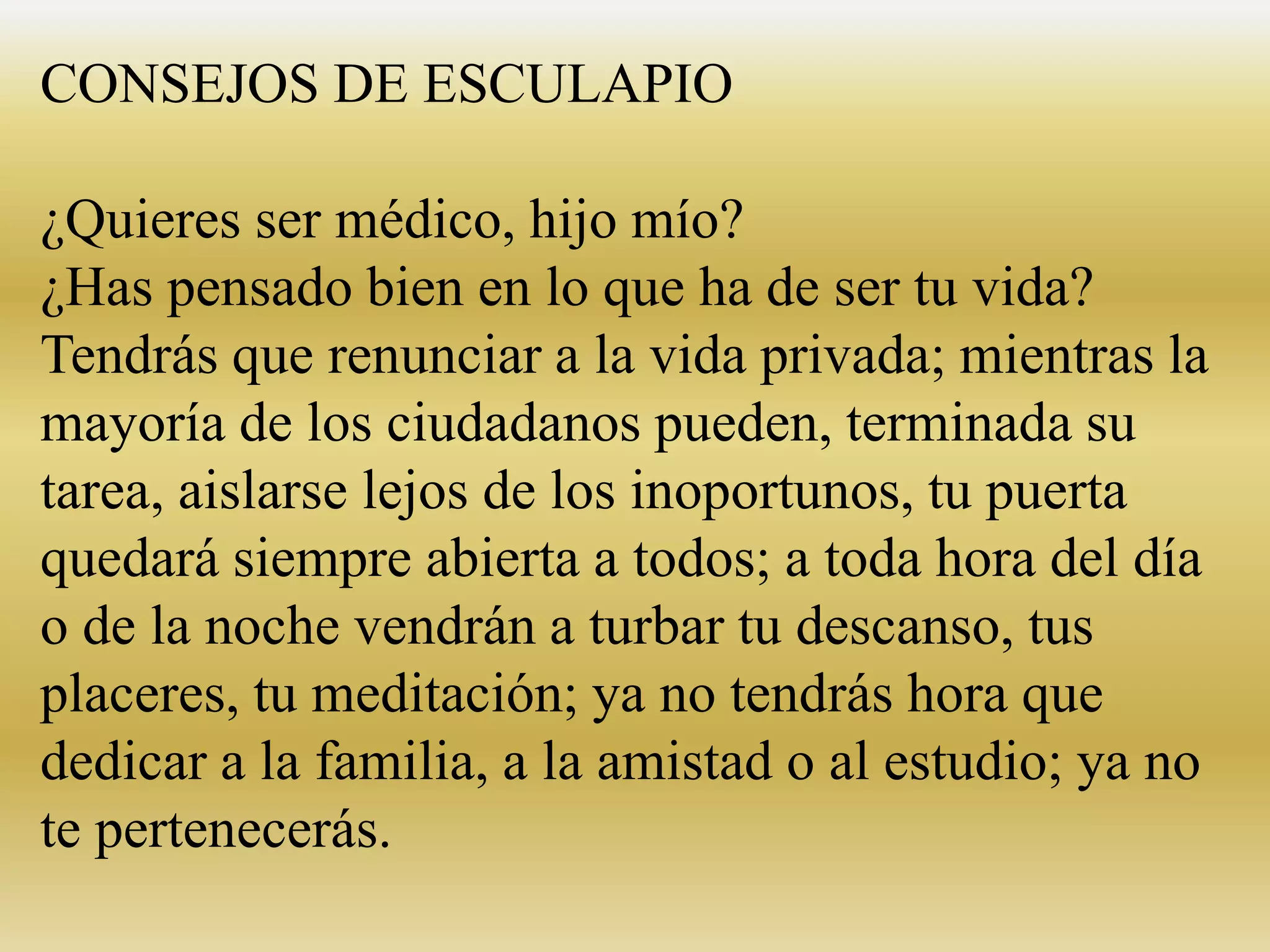 Carta de esculapio. dr elvisgonzález | PDF | Religion & Spirituality