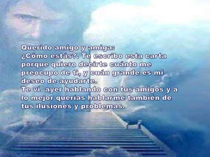 Carta de jesus para ti