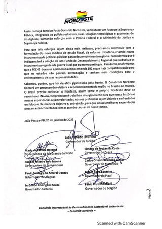 Carta de João Pessoa