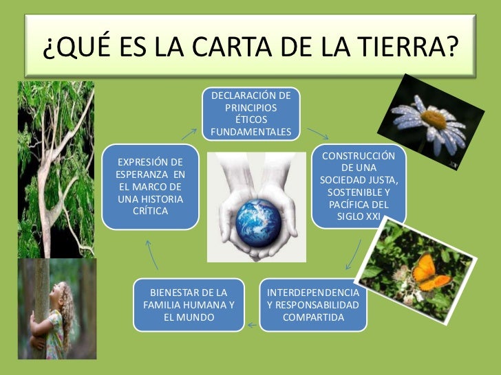 Carta de la tierra Carta de la tierra