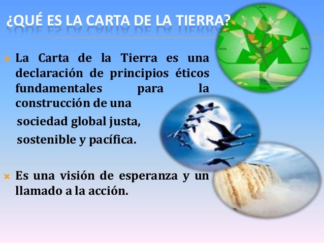 Carta de la tierra