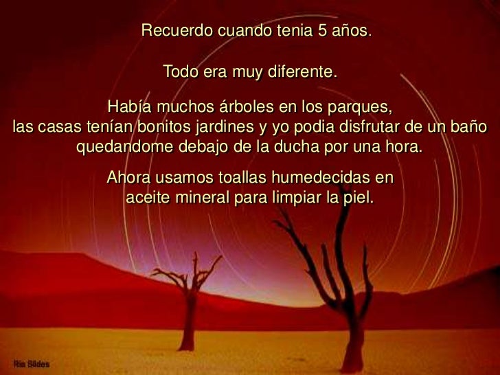 Carta de la vida en el 2070