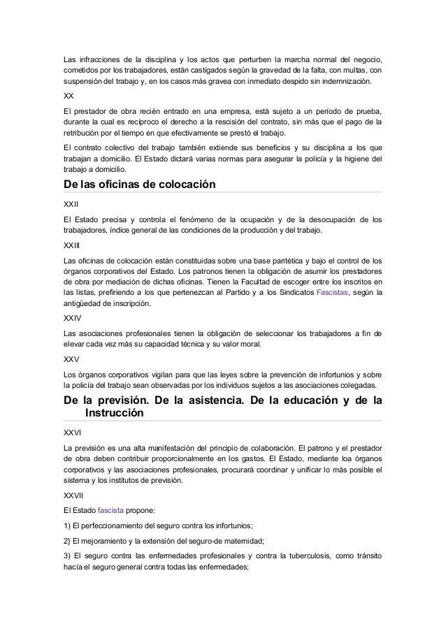 Carta del lavoro 1927