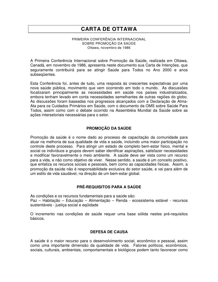 Carta de ottawa