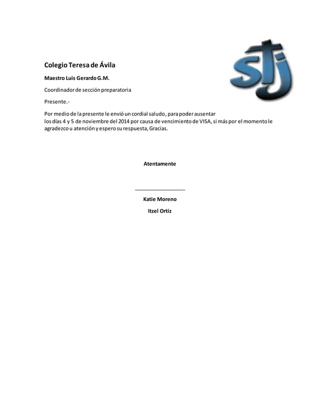 Carta De Peticion Pdf