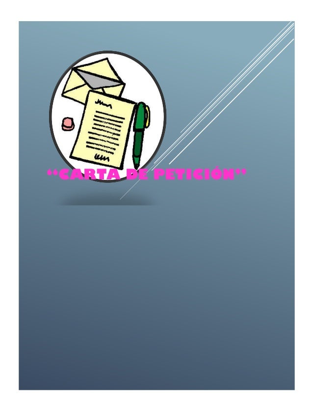 Carta de peticion