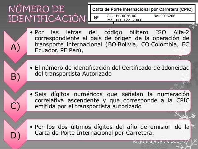 Carta de porte