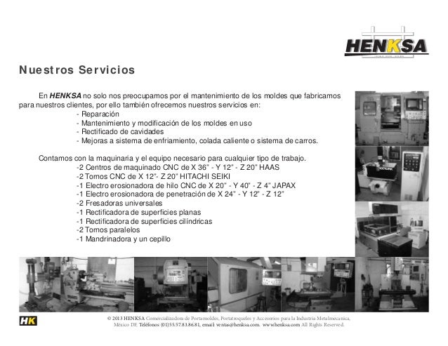 Carta de presentacion HENKSA