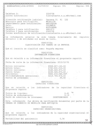 Carta propuesta