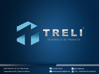 Treli, carta de presentación