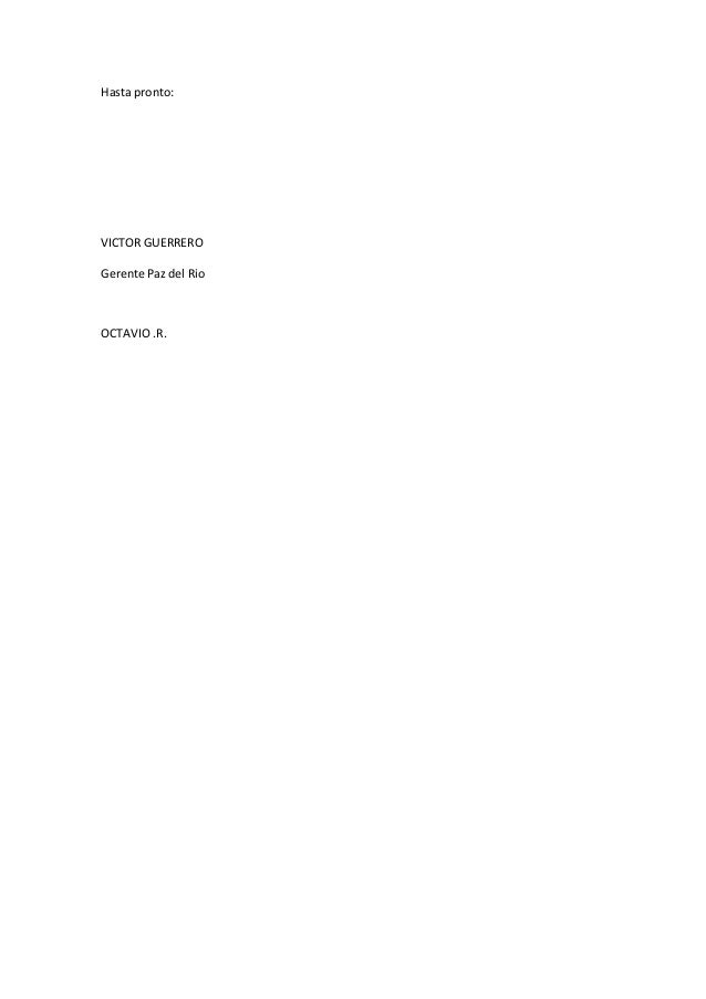 Carta de recomendacion