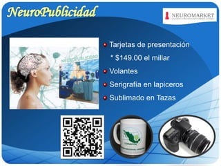 LOGO
Tarjetas de presentación
* $149.00 el millar
Volantes

Serigrafía en lapiceros
Sublimado en Tazas

 