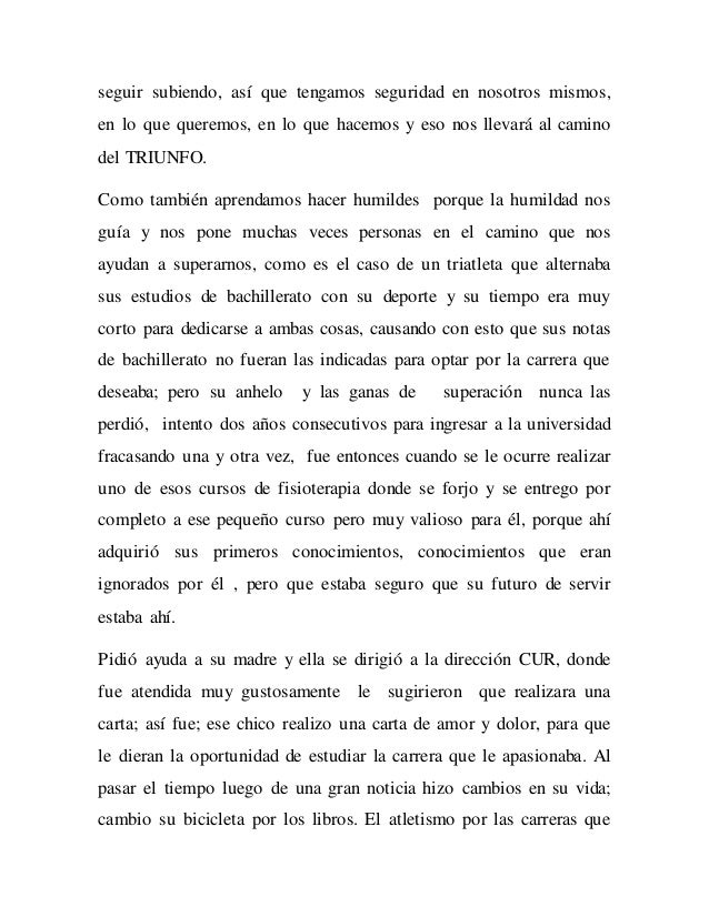 Palabras de Graduación como TSU en Fisioterapia