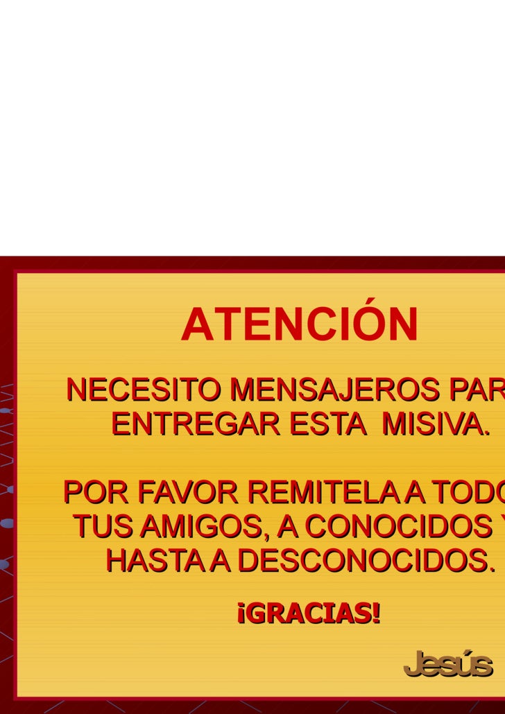 Carta De Un Amigo